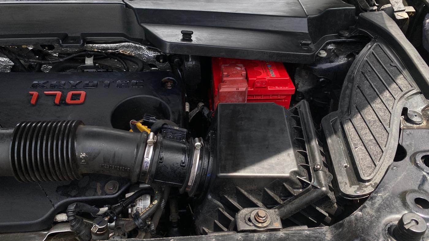 2022 Tata Safari XZA PLUS, Diesel, Automatic, 93,967 km, Engine View - Left