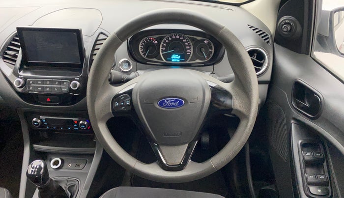 2019 Ford New Figo TITANIUM 1.2 PETROL MT, Petrol, Manual, 40,396 km, Steering Wheel Close Up
