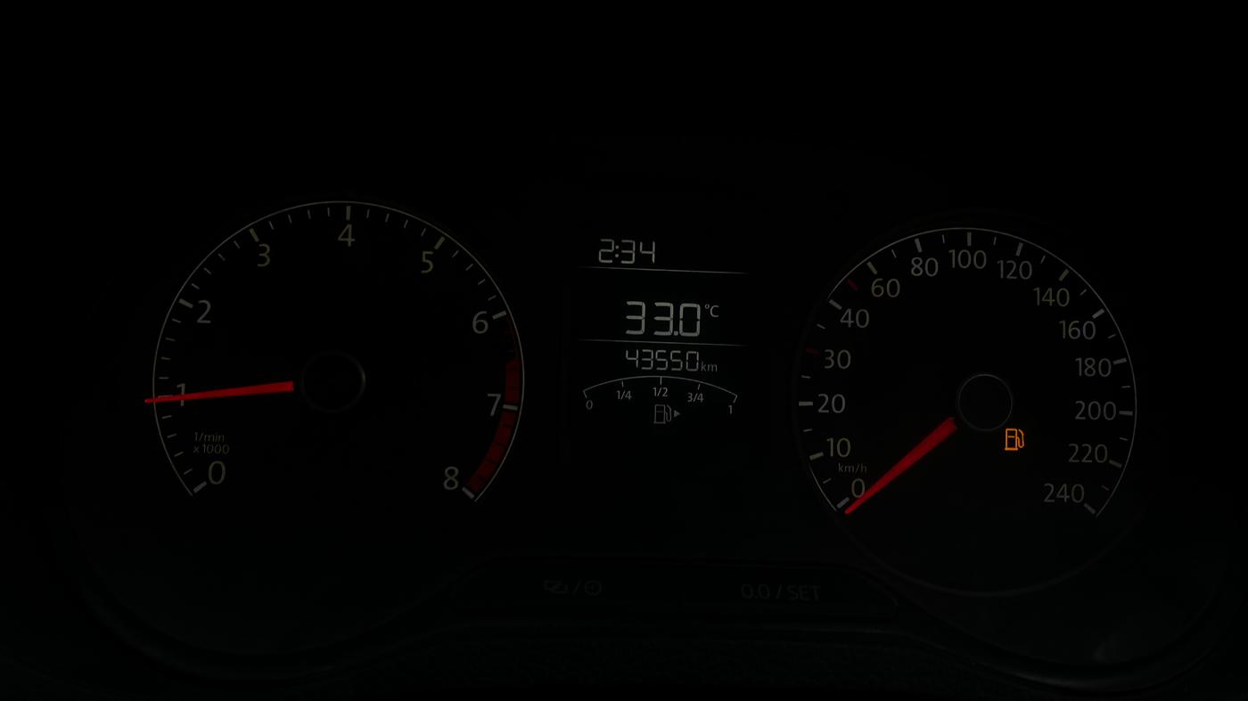2019 Volkswagen Ameo TRENDLINE 1.0L, Petrol, Manual, 43,559 km, Odometer Image