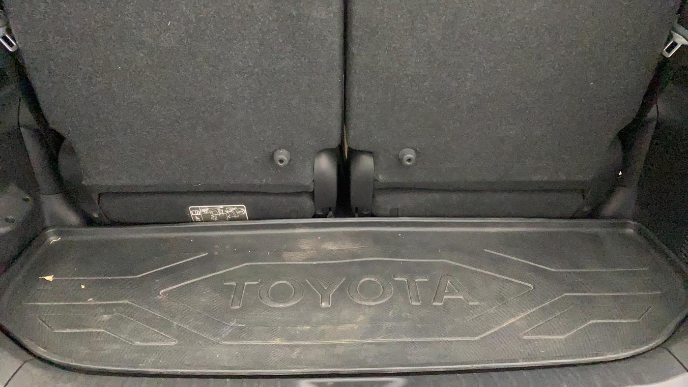 2021 Toyota Innova Crysta 2.7 ZX AT 7 STR, Petrol, Automatic, 59,450 km, Boot Inside
