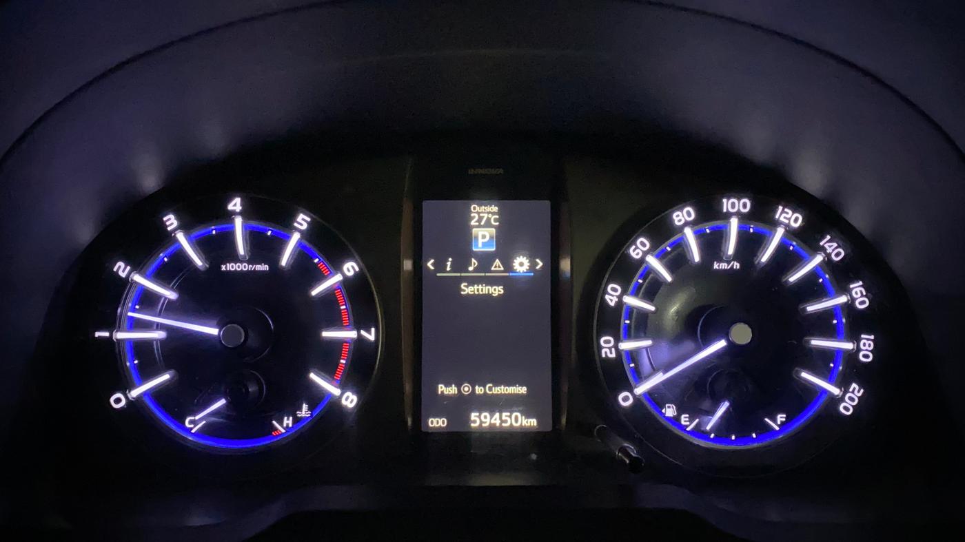 2021 Toyota Innova Crysta 2.7 ZX AT 7 STR, Petrol, Automatic, 59,450 km, Odometer Image