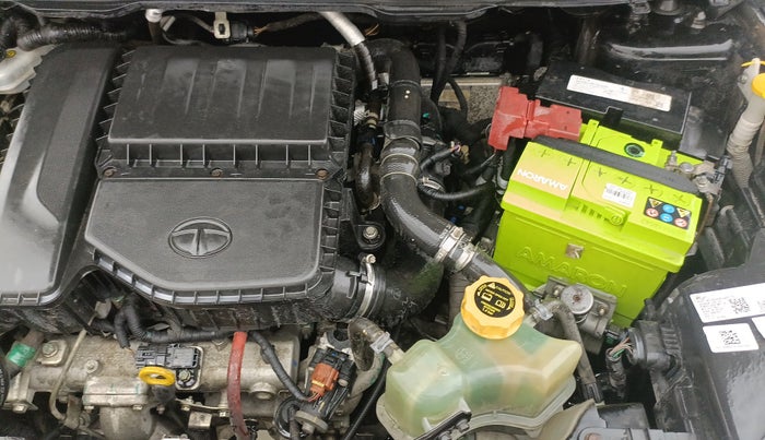 2023 Tata NEXON XZA PLUS LUX SUNROOF DARK DIESEL, Diesel, Automatic, 63,352 km, Engine View - Left