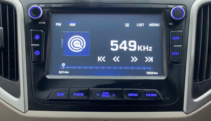 2017 Hyundai Creta 1.6 SX PLUS AUTO PETROL, Petrol, Automatic, 27,291 km, Infotainment System