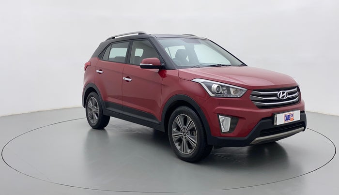 2017 Hyundai Creta 1.6 SX PLUS AUTO PETROL, Petrol, Automatic, 27,291 km, Right Front Diagonal