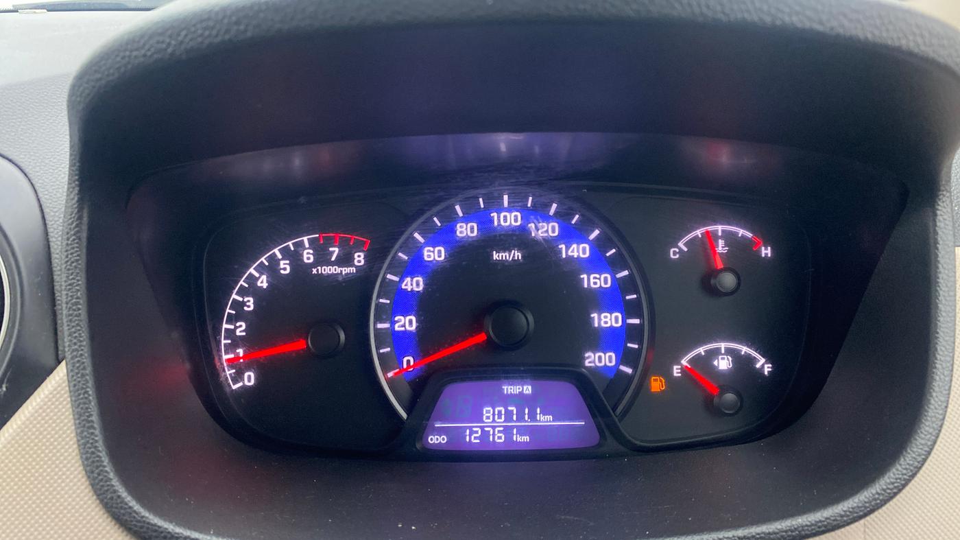 2017 Hyundai Xcent S 1.2, Petrol, Manual, 12,760 km, Odometer Image