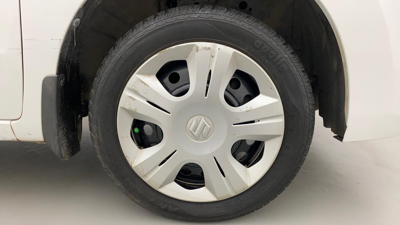 2013 Maruti Wagon R 1.0 VXI, Petrol, Manual, 85,375 km, Right Front Wheel