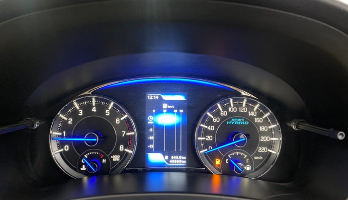 2020 Maruti Ciaz ALPHA 1.5 SHVS PETROL, Petrol, Manual, 40,659 km, Odometer Image