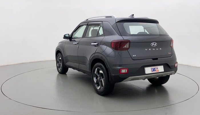 2021 Hyundai VENUE 1.0 TURBO GDI SX+ AT, Petrol, Automatic, 8,137 km, Left Back Diagonal