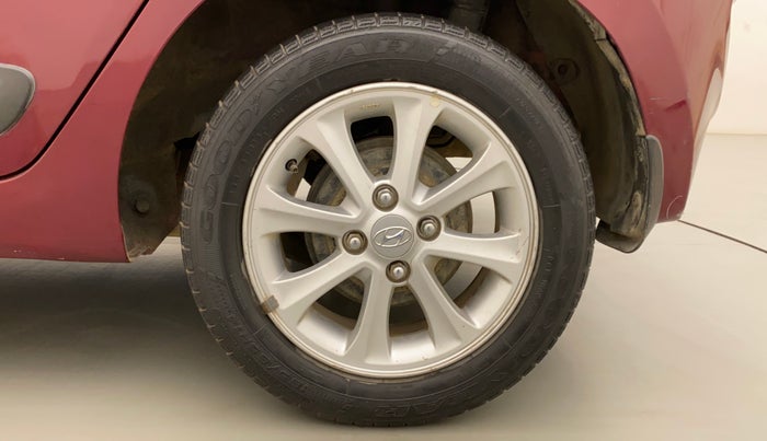 2014 Hyundai Grand i10 ASTA AT 1.2 KAPPA VTVT, Petrol, Automatic, 52,129 km, Left Rear Wheel