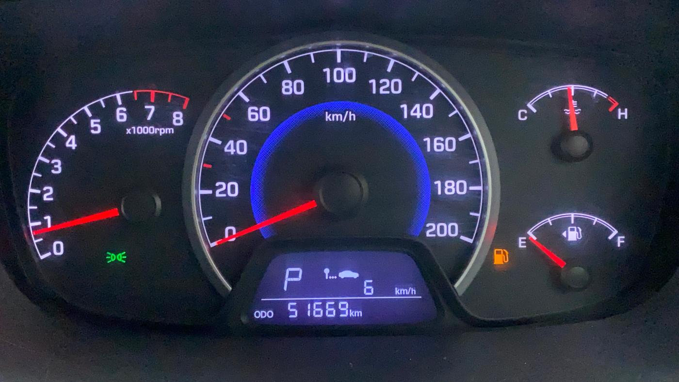 2014 Hyundai Grand i10 ASTA AT 1.2 KAPPA VTVT, Petrol, Automatic, 52,129 km, Odometer Image