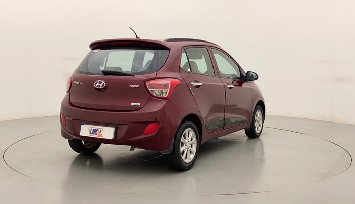 2014 Hyundai Grand i10 ASTA AT 1.2 KAPPA VTVT, Petrol, Automatic, 52,129 km, Right Back Diagonal
