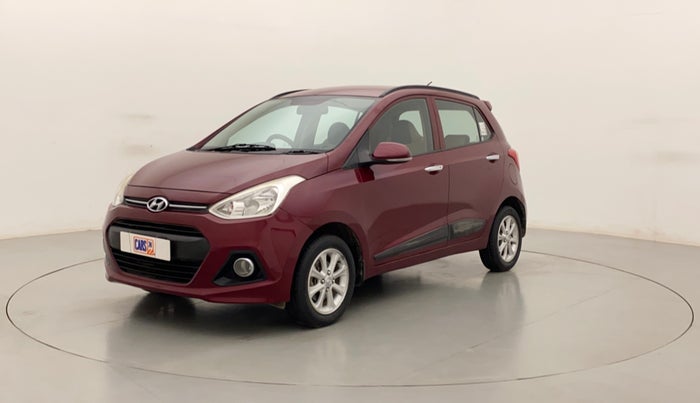 2014 Hyundai Grand i10 ASTA AT 1.2 KAPPA VTVT, Petrol, Automatic, 52,129 km, Left Front Diagonal