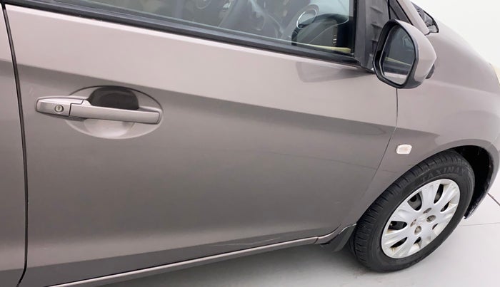 2014 Honda Brio S MT, Petrol, Manual, 63,492 km, Driver-side door - Slightly dented