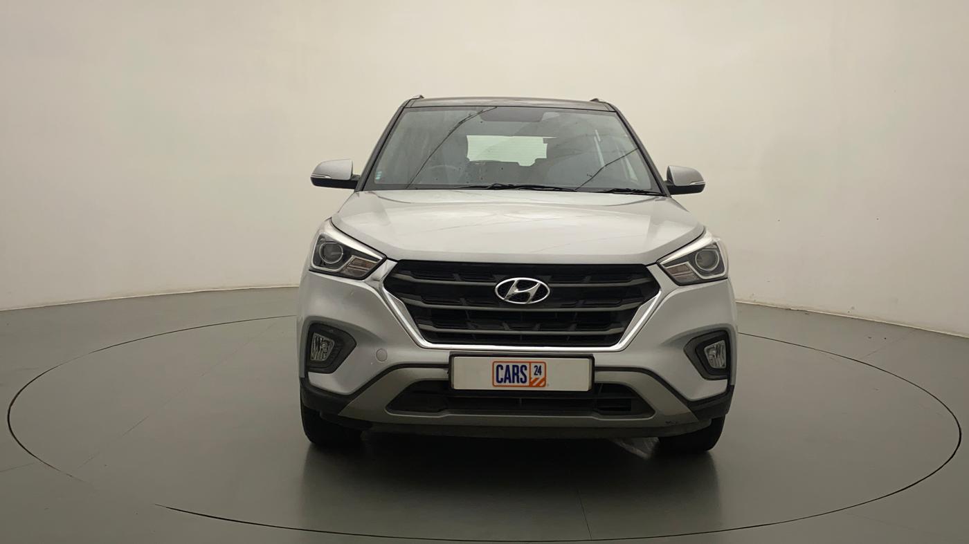 2018 Hyundai Creta SX (O) 1.6 PETROL, Petrol, Manual, 27,420 km, Front