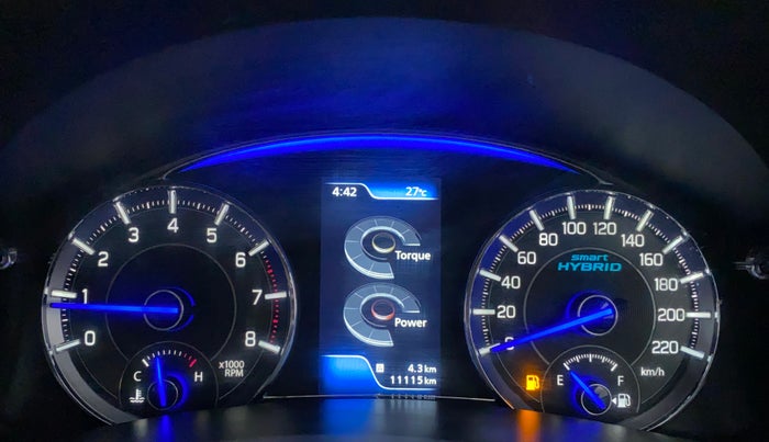 2021 Maruti Ciaz SIGMA 1.5 SHVS MT  PETROL, Petrol, Manual, 11,477 km, Odometer Image