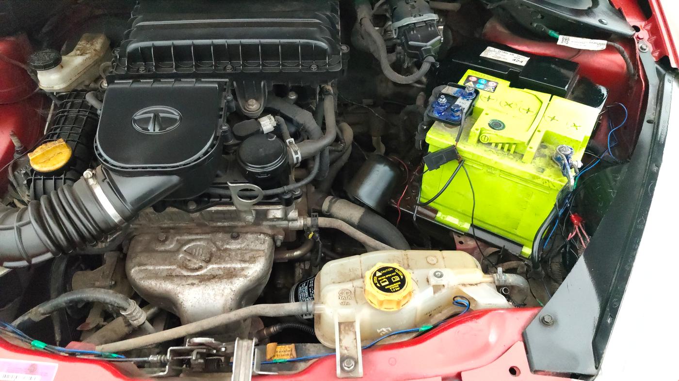 2018 Tata TIGOR XM PETROL, Petrol, Manual, 54,089 km, Engine View - Left