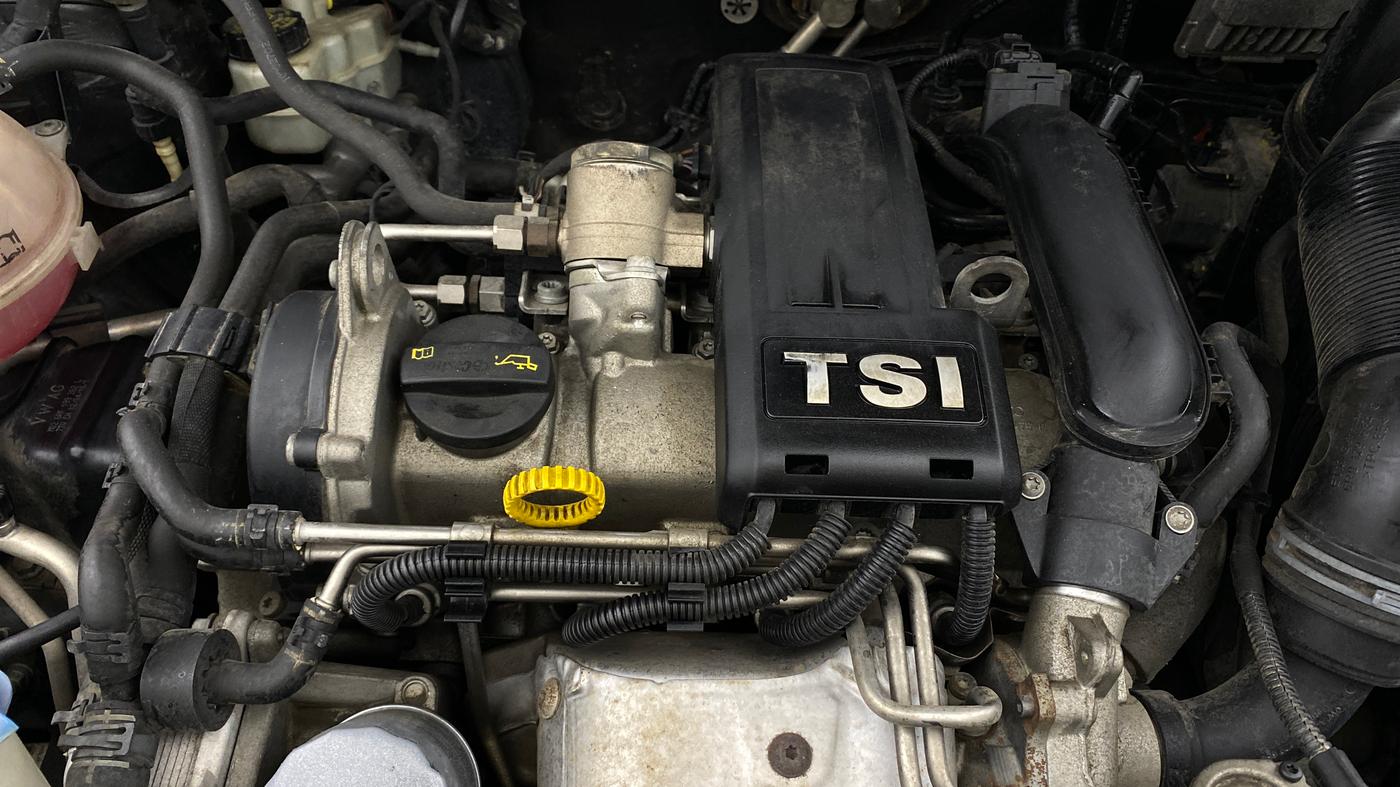 2015 Volkswagen Polo GT TSI AT, Petrol, Automatic, 43,578 km, Engine View