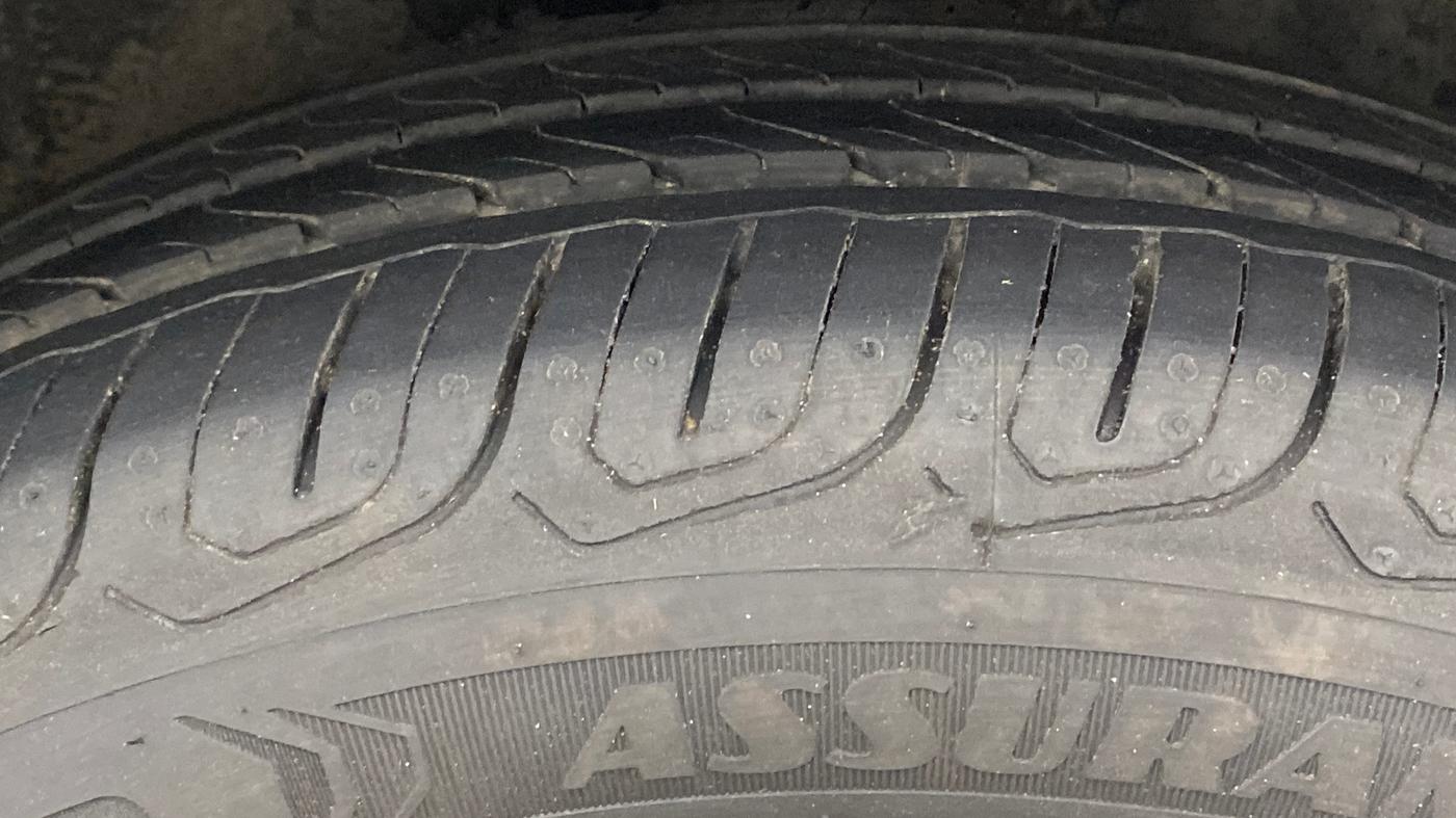 2015 Volkswagen Polo GT TSI AT, Petrol, Automatic, 43,578 km, Left Rear Tyre Tread