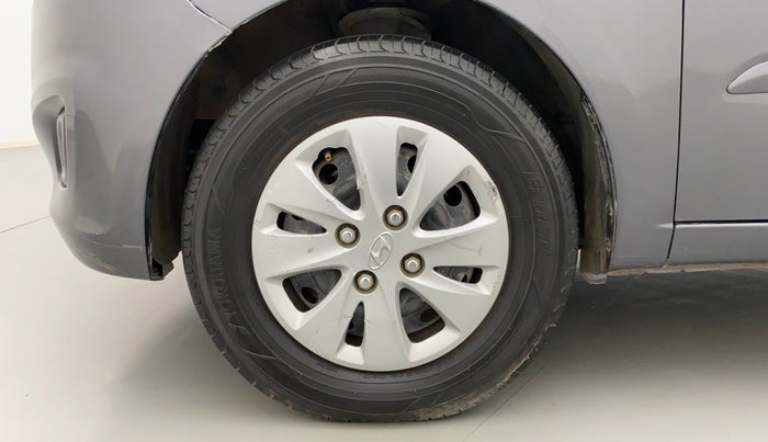 2011 Hyundai i10 SPORTZ 1.2 AT, Petrol, Automatic, 65,381 km, Left Front Wheel