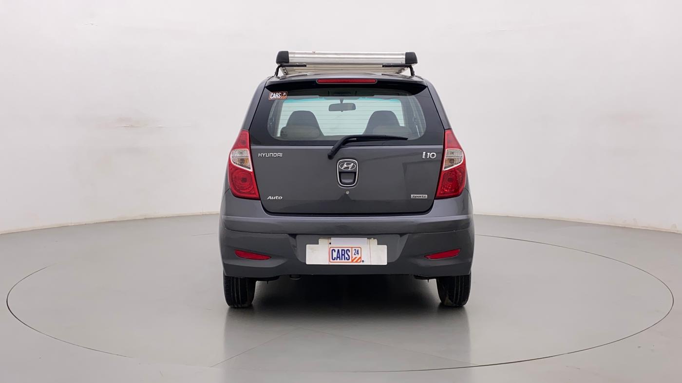 2011 Hyundai i10 SPORTZ 1.2 AT, Petrol, Automatic, 65,381 km, Back/Rear