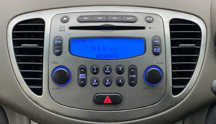 2011 Hyundai i10 SPORTZ 1.2 AT, Petrol, Automatic, 65,381 km, Infotainment System
