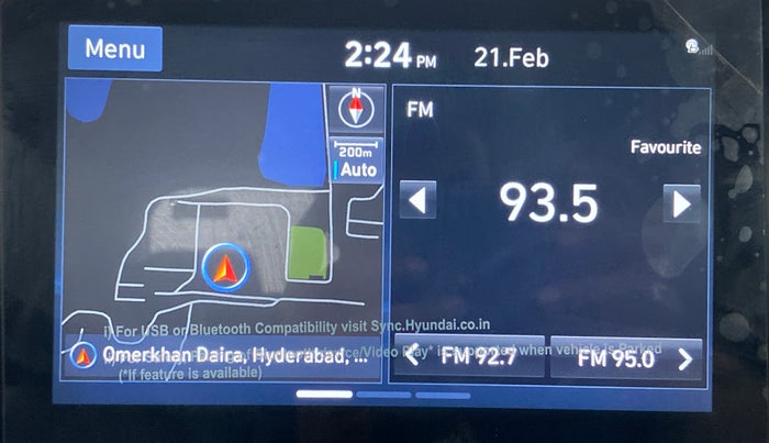 2019 Hyundai VENUE SX(O) 1.4 CRDI, Diesel, Manual, 88,249 km, Touchscreen Infotainment System