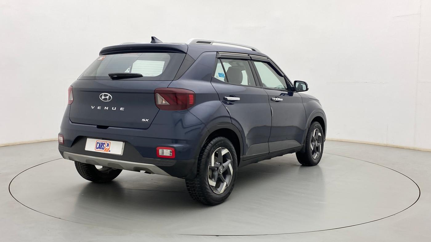 2019 Hyundai VENUE SX(O) 1.4 CRDI, Diesel, Manual, 88,249 km, Right Back Diagonal