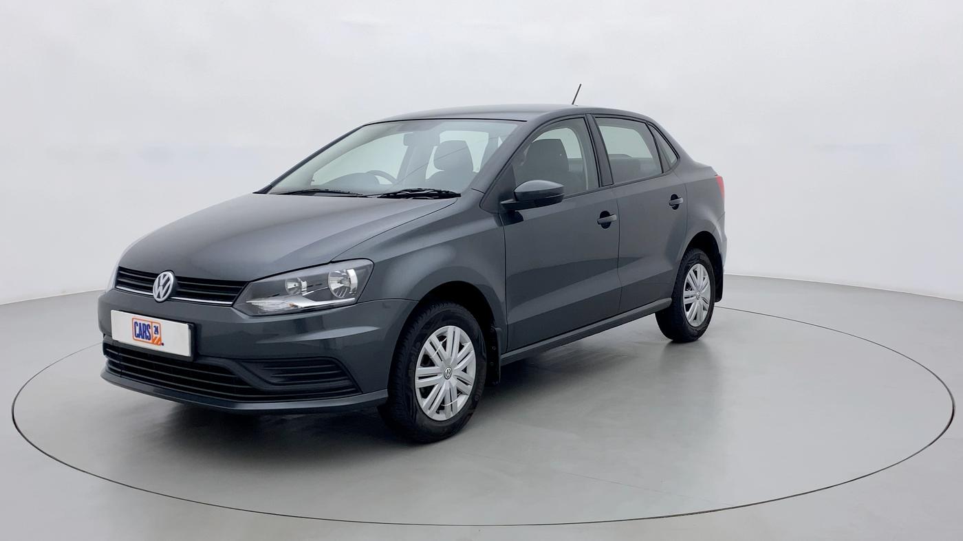 2019 Volkswagen Ameo Trendline 1.0, Petrol, Manual, 5,870 km, Left Front Diagonal