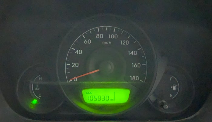 2012 Hyundai Eon ERA +, Petrol, Manual, 1,05,830 km, Odometer Image