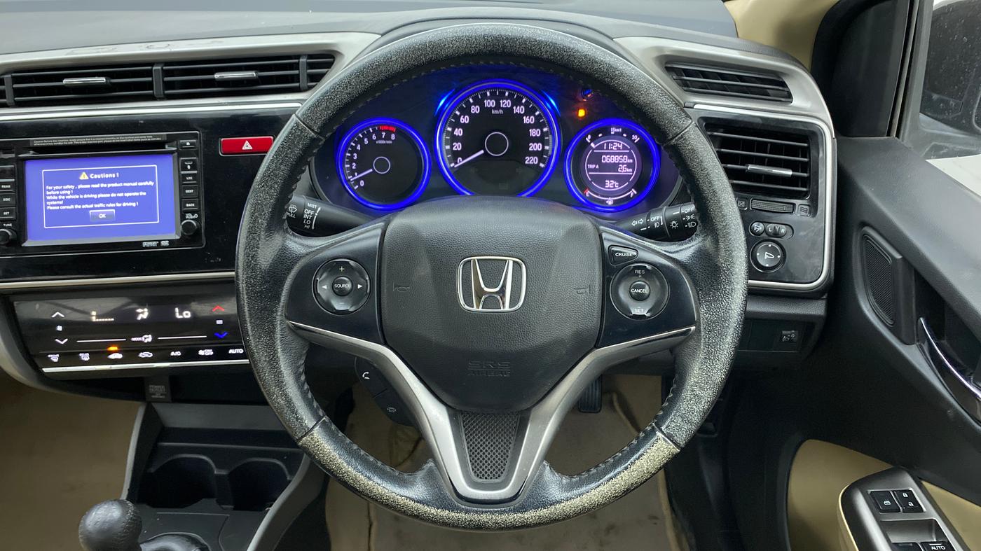 2016 Honda City 1.5L I-VTEC VX (O) MT, Petrol, Manual, 68,858 km, Steering Wheel Close Up