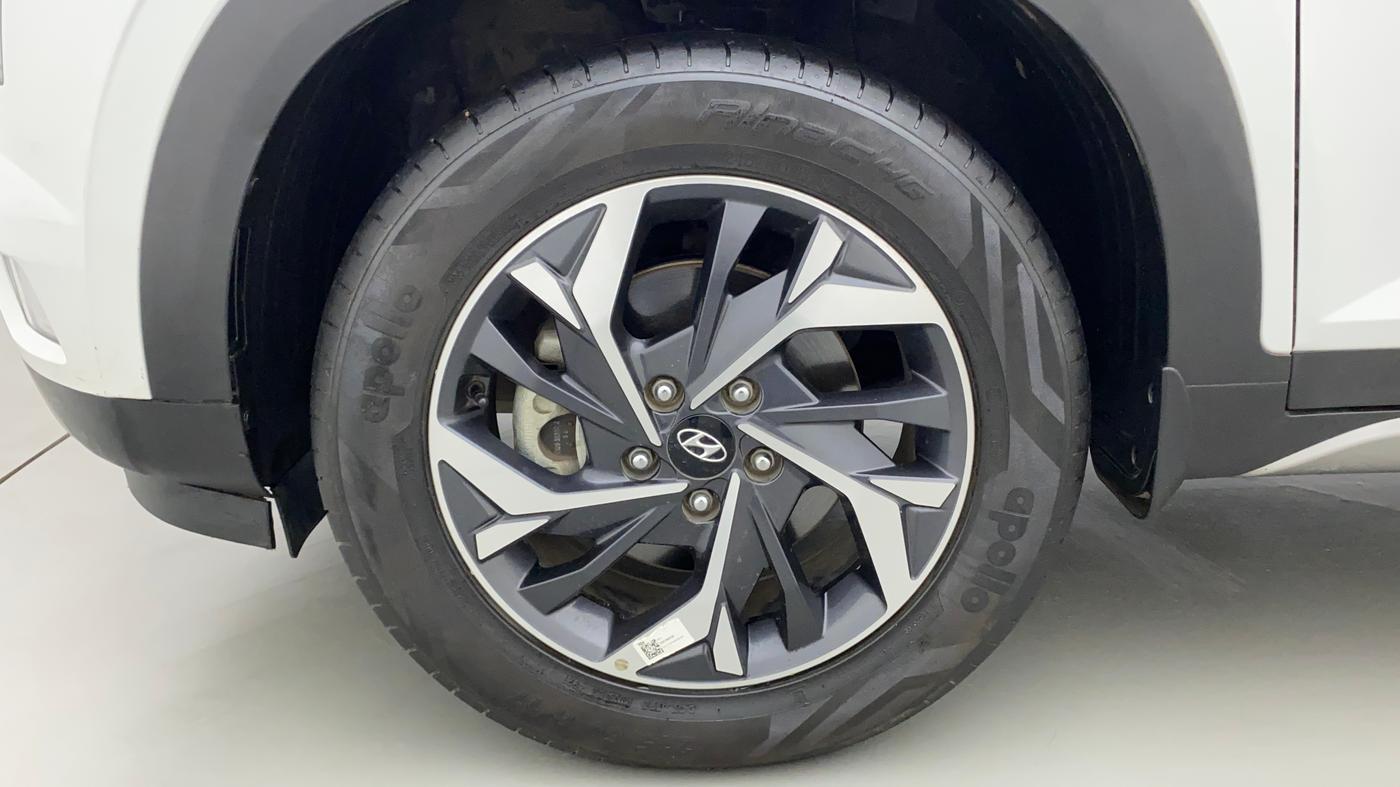 2021 Hyundai Creta SX (O) IVT 1.5 PETROL, Petrol, Automatic, 16,215 km, Left Front Wheel