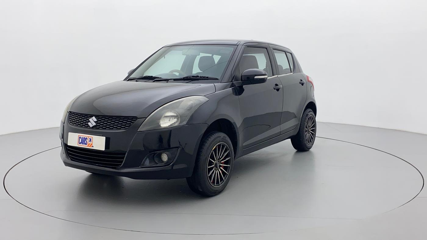 2013 Maruti Swift VXI, Petrol, Manual, 85,750 km, Left Front Diagonal
