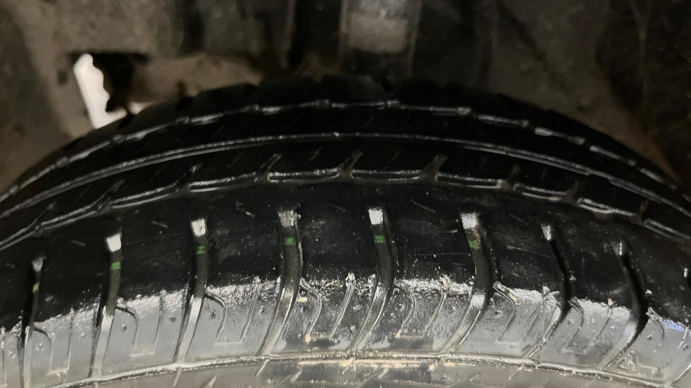 2018 Datsun Go Plus REMIX EDITION, Petrol, Manual, 28,288 km, Left Front Tyre Tread