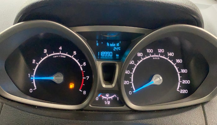 2014 Ford Ecosport TITANIUM 1.5L PETROL, Petrol, Manual, 1,18,961 km, Odometer Image