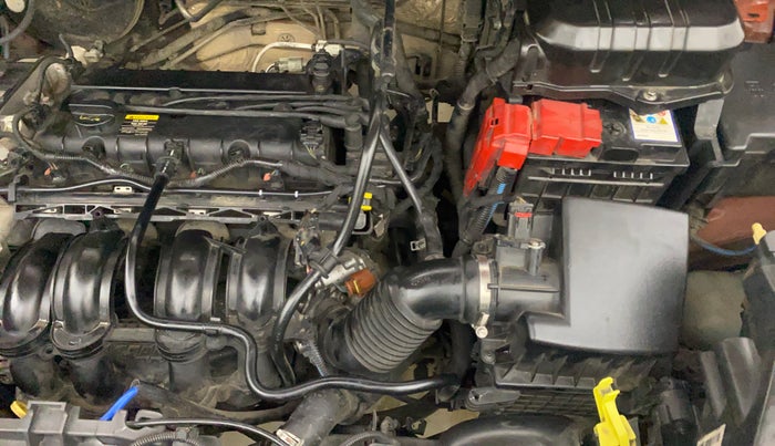 2014 Ford Ecosport TITANIUM 1.5L PETROL, Petrol, Manual, 1,18,961 km, Engine View - Left