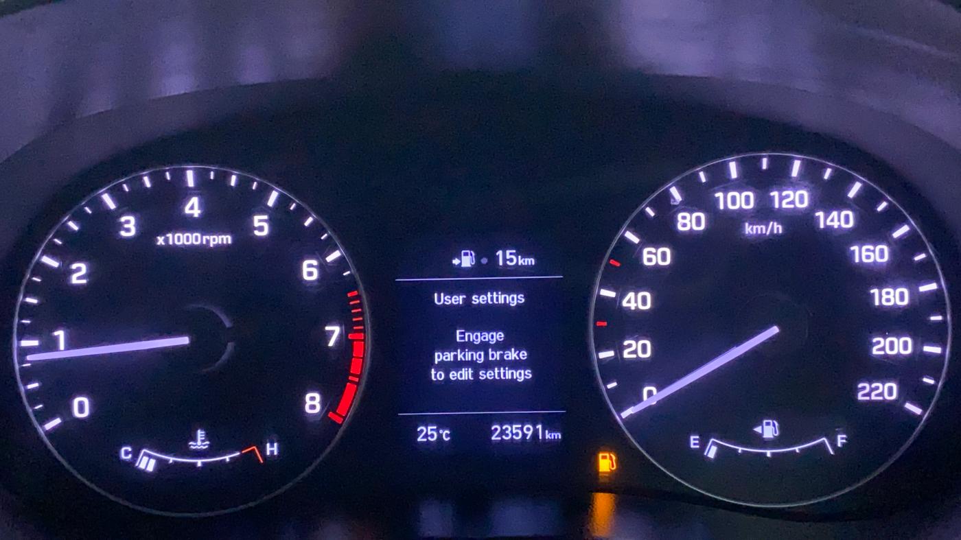 2018 Hyundai Creta SX (O) 1.6 PETROL, Petrol, Manual, 23,591 km, Odometer Image