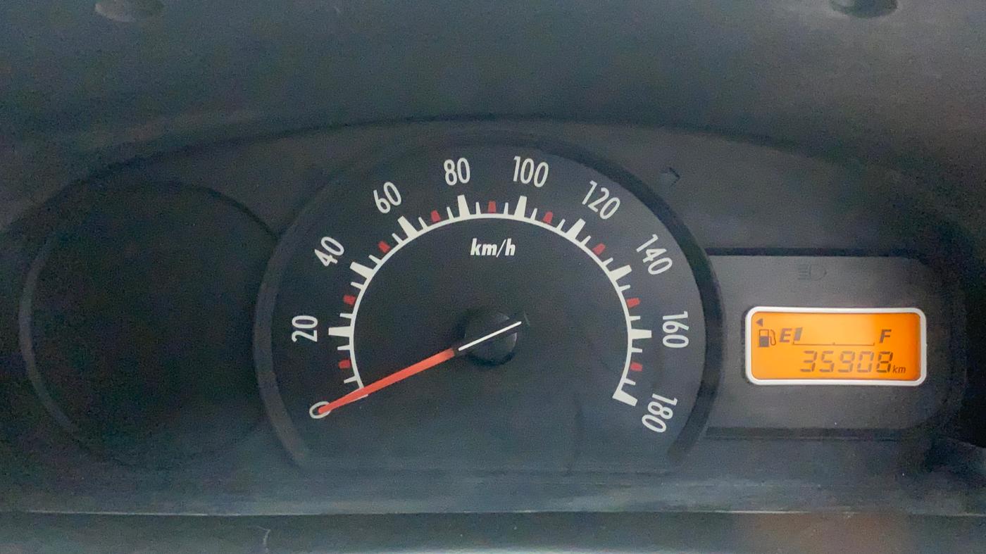 2012 Maruti Alto K10 LXI, Petrol, Manual, 35,908 km, Odometer Image