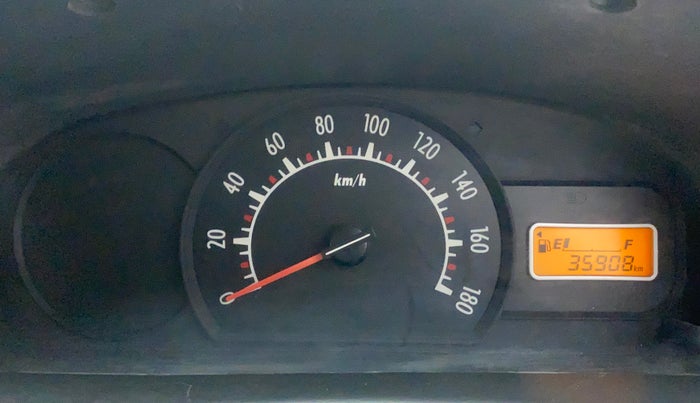 2012 Maruti Alto K10 LXI, Petrol, Manual, 35,908 km, Odometer Image