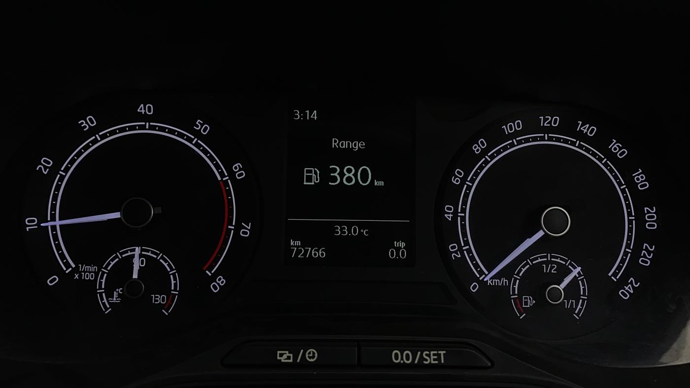 2022 Skoda KUSHAQ AMBITION 1.0L TSI MT, Petrol, Manual, 72,759 km, Odometer Image