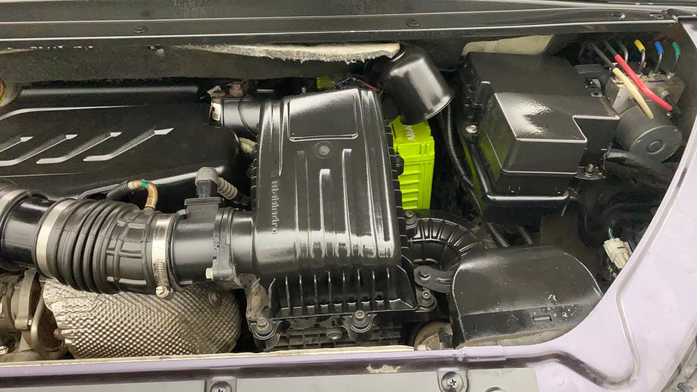 2018 Mahindra MARAZZO M2 8 STR, Diesel, Manual, 77,219 km, Engine View - Left