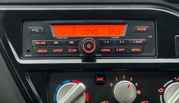 2018 Datsun Redi Go T(O) 1.0, Petrol, Manual, 46,291 km, Infotainment System