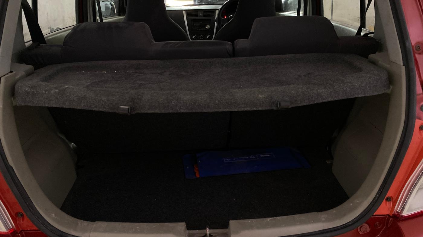 2015 Maruti Celerio VXI, Petrol, Manual, 14,879 km, Boot Inside