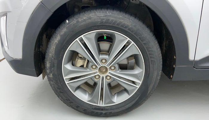 2016 Hyundai Creta SX PLUS AT 1.6 PETROL, Petrol, Automatic, 66,332 km, Left Front Wheel