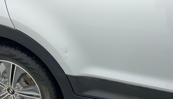 2016 Hyundai Creta SX PLUS AT 1.6 PETROL, Petrol, Automatic, 66,332 km, Right rear door - Slightly dented