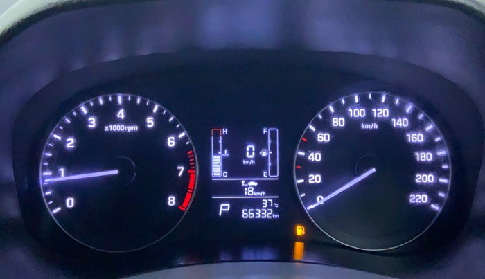 2016 Hyundai Creta SX PLUS AT 1.6 PETROL, Petrol, Automatic, 66,332 km, Odometer Image