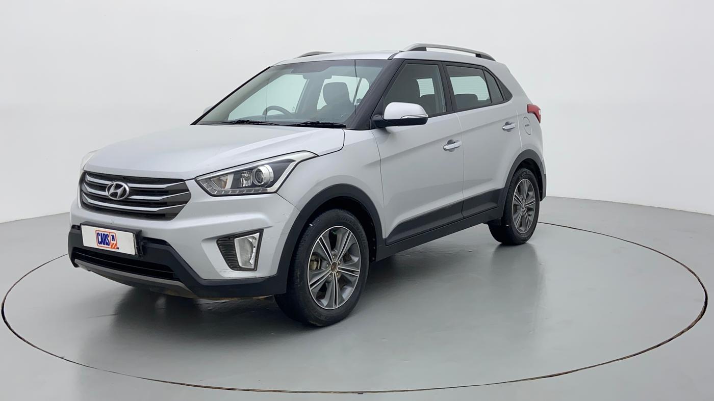 2016 Hyundai Creta SX PLUS AT 1.6 PETROL, Petrol, Automatic, 66,332 km, Left Front Diagonal