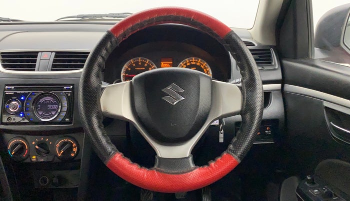 2012 Maruti Swift VXI, Petrol, Manual, 47,169 km, Steering Wheel Close Up