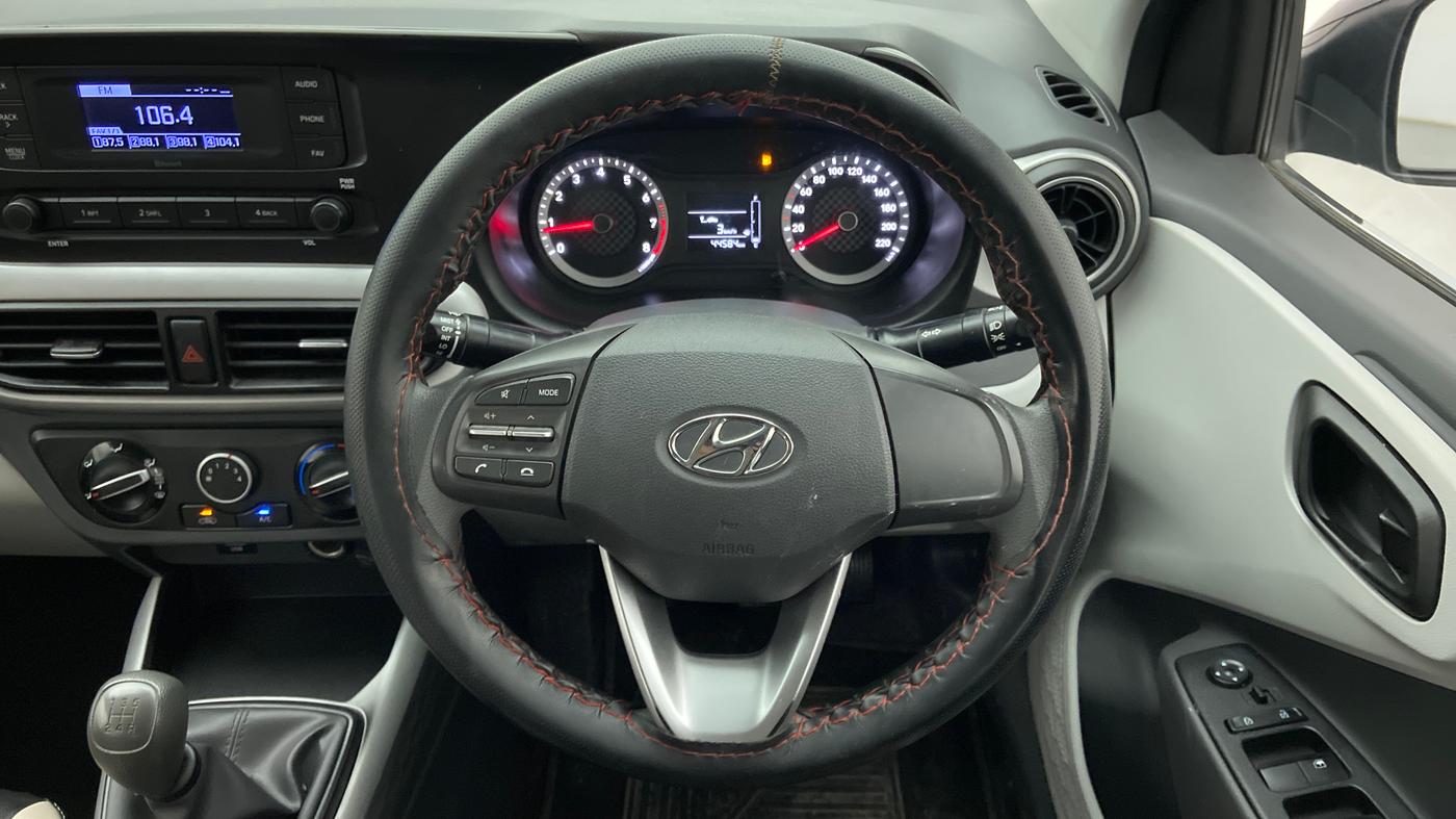 2021 Hyundai GRAND I10 NIOS MAGNA 1.2 KAPPA VTVT, Petrol, Manual, 44,583 km, Steering Wheel Close Up