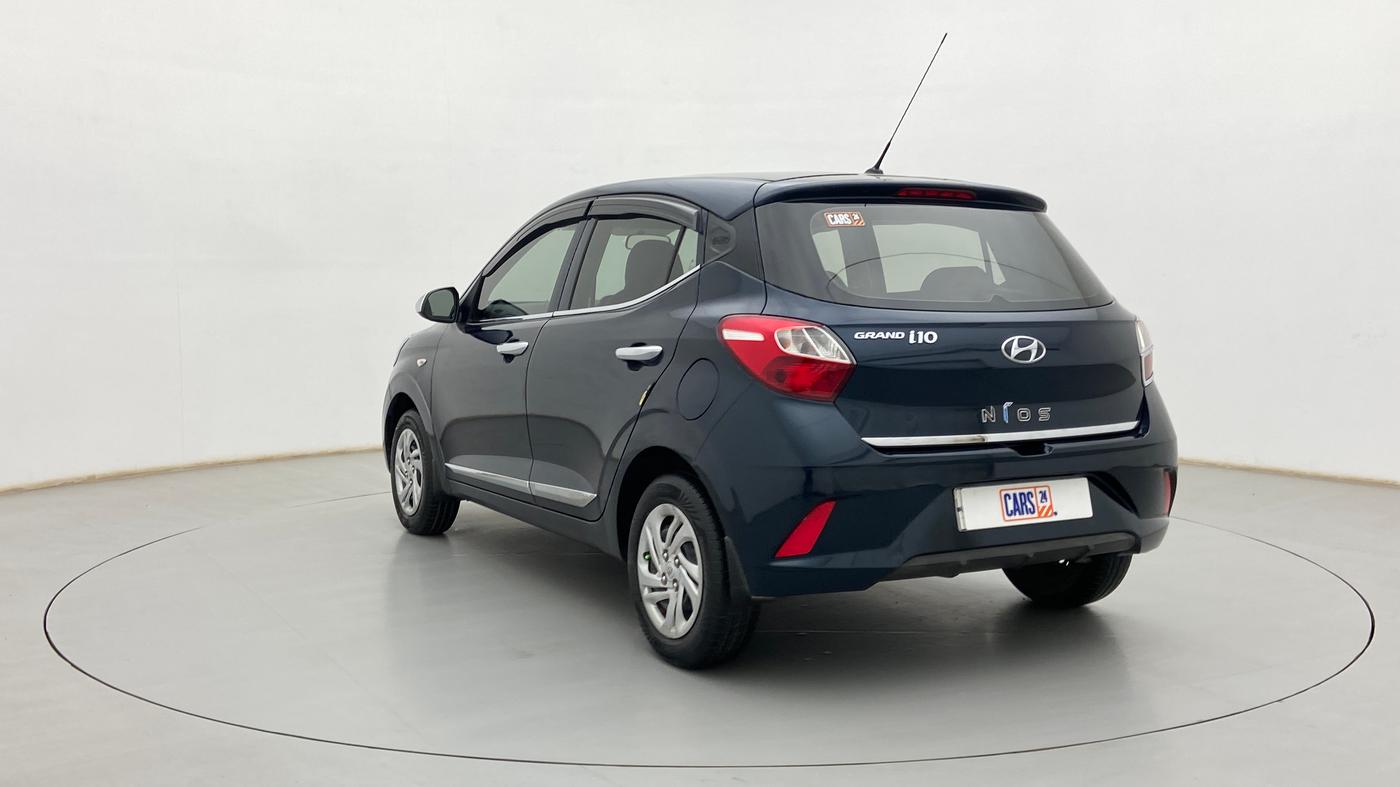 2021 Hyundai GRAND I10 NIOS MAGNA 1.2 KAPPA VTVT, Petrol, Manual, 44,583 km, Left Back Diagonal