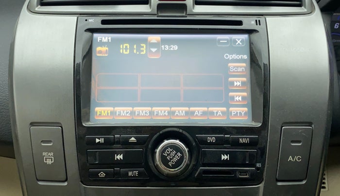 2012 Honda City V AT, Petrol, Automatic, 48,475 km, Infotainment system - GPS Card not working/missing